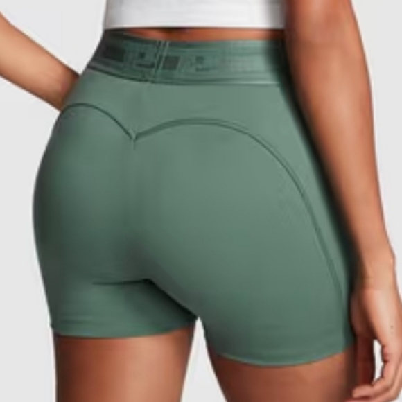 4-pack Pink Victoria's Secret Ultimate 3" Bike Spandex Short Sage Green Black M - Picture 16 of 16